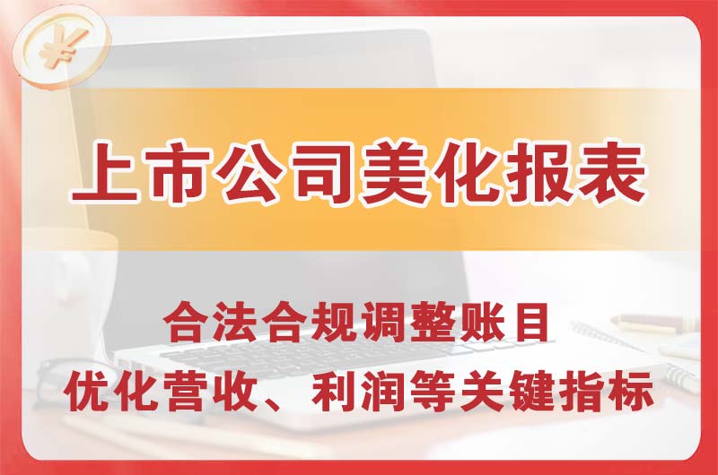 新泰上市公司美化报表